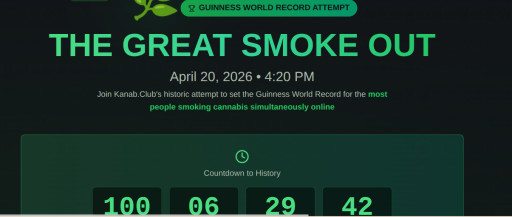 Remergify, Everest Networks, and Kanab.Club Announce "The Great Smoke Out" - A Global Online Event Promoting Responsible Cannabis Use