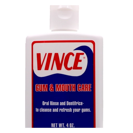 VINCE Gum and Mouth Care - Oral Rinse and Dentifrice is Back