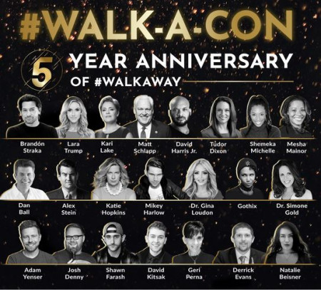 Walk Away Anniversary Event #Walk-A-Con event line up