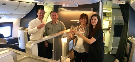 How a Family of Four Flew Together for 19 Hours in First Class for Just $436 Per Person