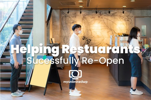 Restaurants Turn to MyUnlimitedWP as Their Website Solution Partner to Reconnect With Their Customers and Community