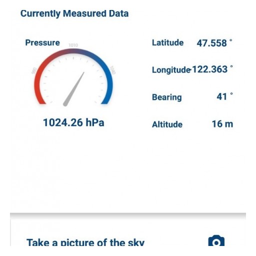 OBSR Launched Weather Data Prototype App