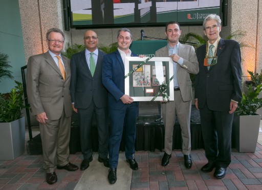 Finker Frenkel Legacy Foundation Provides Major Gift to the University of Miami for Promenade and Endowed Fund
