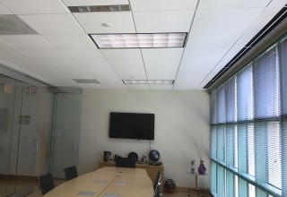 Violet Defense's S.A.G.E. UV Disinfection Installed in Conference Room