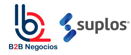 B2B Negocios and Suplos Logos