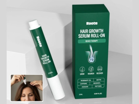 Roota Hair Growth Serum Plant Powered DHT Support