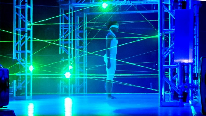 Lasers Create Immersive Challenge For Competition Show