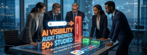 AI Search Engineers Releases Findings From 50 Plus AI Visibility Audits Revealing Why Most Professional Service Businesses Are Invisible in AI-Generated Answers
