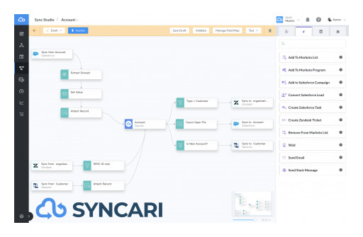 Syncari's New Workflow Automation Capabilities Help Revenue Leaders Scale Up With Reliable, Trusted Data