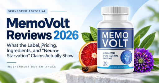MemoVolt Reviews 2026: Ingredients, Price, Claims & Red Flags