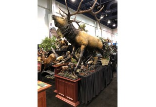 Heroic Bronze Elk