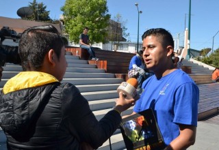The Tlaxcala state, Mexico Youth for Human Rights chapter were joined by numerous media in marking Human Rights Day. 