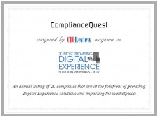 CIOReview Award for ComplianceQuest