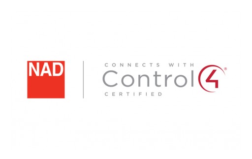 NAD Smart Audio Solutions Are Now Control4® Certified