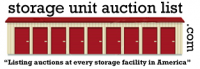 Storage Unit Auction List