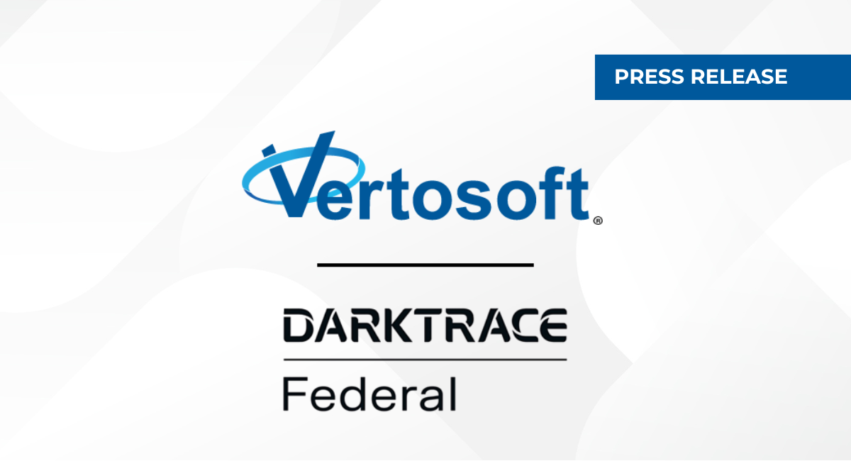 Vertosoft x Darktrace Federal 