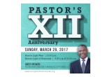 12th Pastoral Anniversary