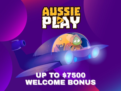 Aussie Play Casino lobby and game interface on a mobile device