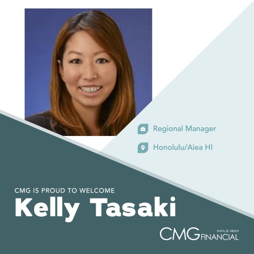 CMG Financial Welcomes Kelly Tasaki, Regional Manager of Hawaii