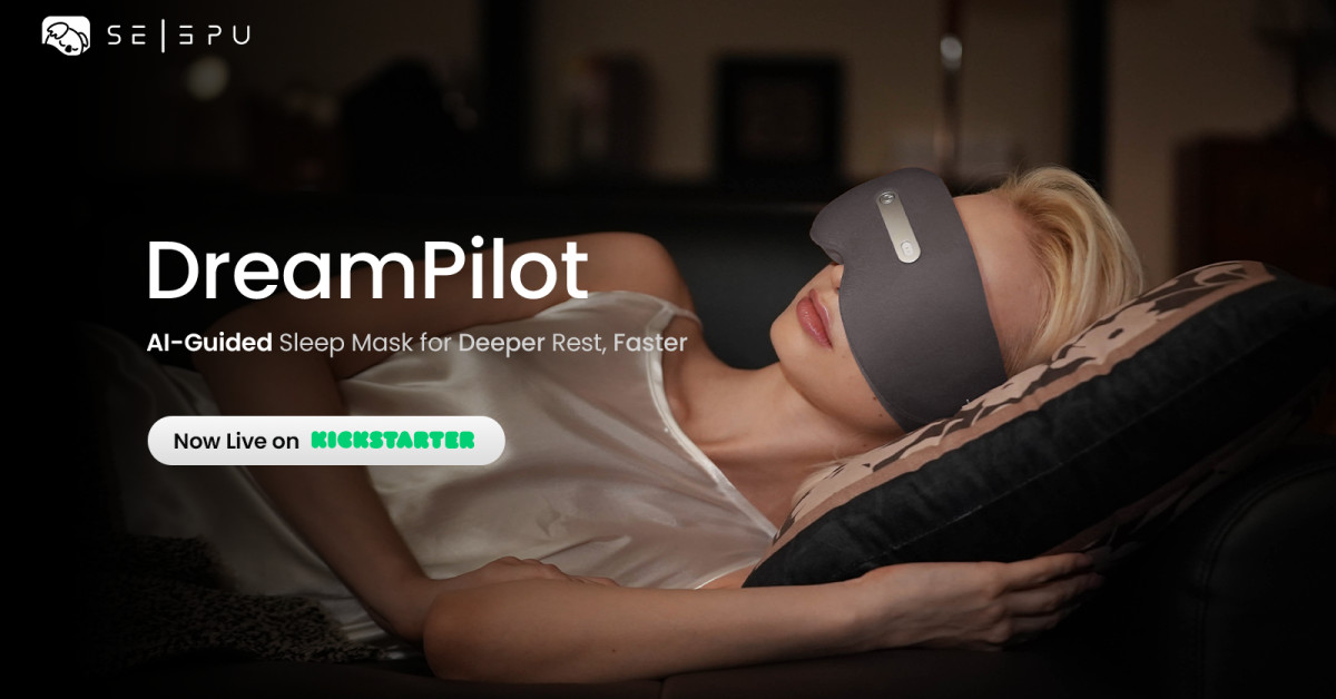 SELEPU Announces DreamPilot, the First Consumer AI Sleep Mask With
