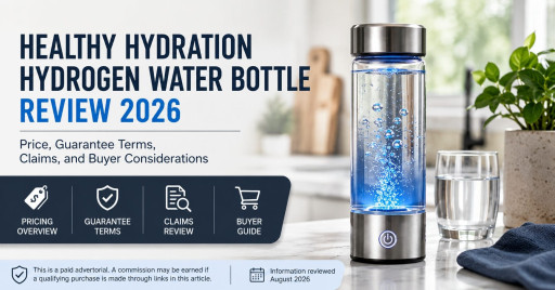 Healthy Hydration Hydrogen Water Bottle Reviews 2026: Is This the Hydrogen-Water Upgrade Ordinary Bottles Can't Deliver?