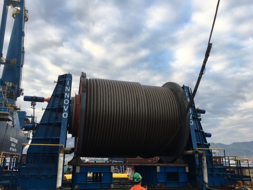 Innovo's INNODRIVE Reel Drive System Completes a Remarkable 15 Months' Umbilical Laying and Spooling Activity With 0% Downtime
