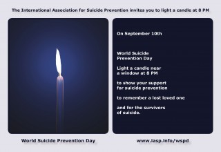Light a Candle for World Suicide Prevention Day