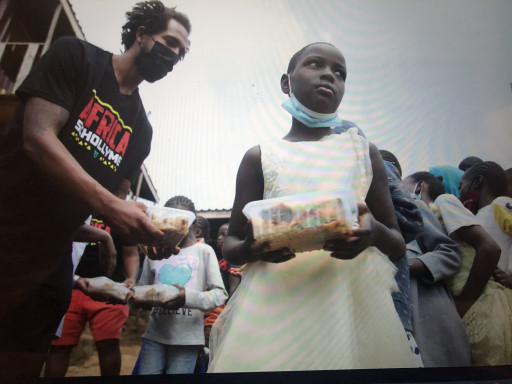 SchollyME Leadership Feeds Hundreds of Kids During Second Trip to Kiberia, Kenya