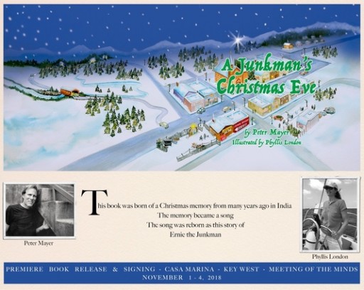 Singer-Songwriter Peter Mayer of Jimmy Buffett Band Releases Illustrated Christmas Book