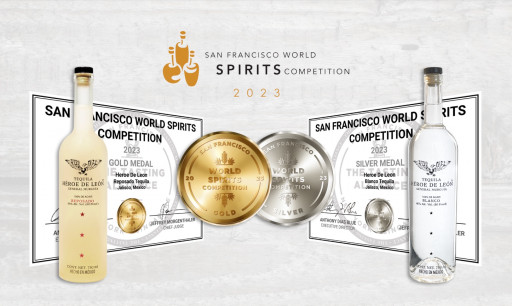 Héroe de León Tequila Wins Gold and Silver Medals at the 2023 San Francisco World Spirits Competition