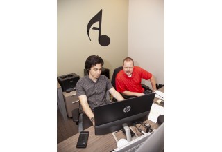audiobridge team in office