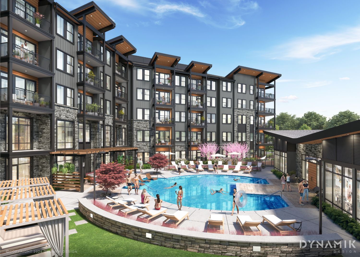 Ellison Lake Julian Rendering by Dynamik Design