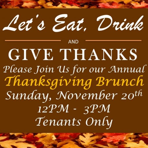 TENTEN Wilshire Rooftop: Annual Tenant Friendsgiving