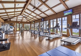 Just oneof the new amenities — our fitness center.
