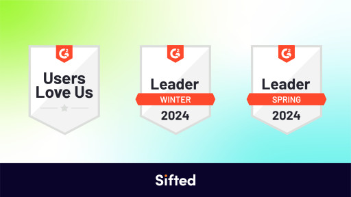 Sifted Featured in Two G2 Spring 2024 Grid Reports