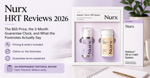 Nurx HRT Review 2026: Could Solstice Be the Convenient HRT Option You've Been Hoping to Find? See How the Online Program Works