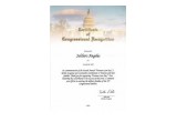 Congressional Recognition 