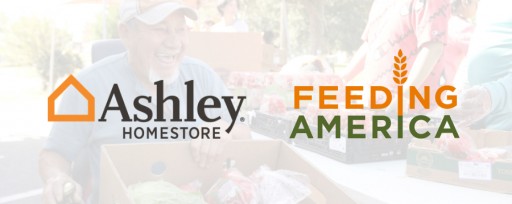 Ashley HomeStore Teams Up to Fight Hunger with Feeding America Providing Over 4.4 Million Meals Nationwide