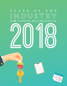 PropLogix | 2018 State of the Industry for Closing Due Diligence 