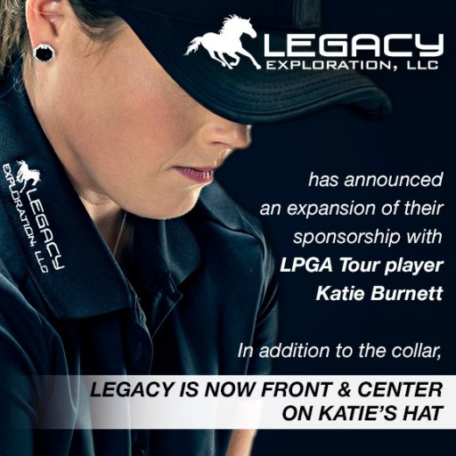 Legacy Exploration, LLC Announces Hat Sponsorship of LPGA Player, Katie Burnett