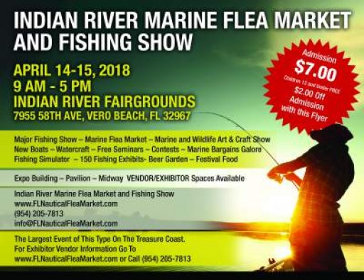 8th Annual Indian River Marine Flea Market and Fishing Show Gets Underway This Weekend