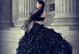 Black Wedding Dress