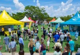 Last year's grand opening of the Scientology Information Center and six humanitarian pavilions to be celebrated July 15 with a block party in downtown Clearwater.