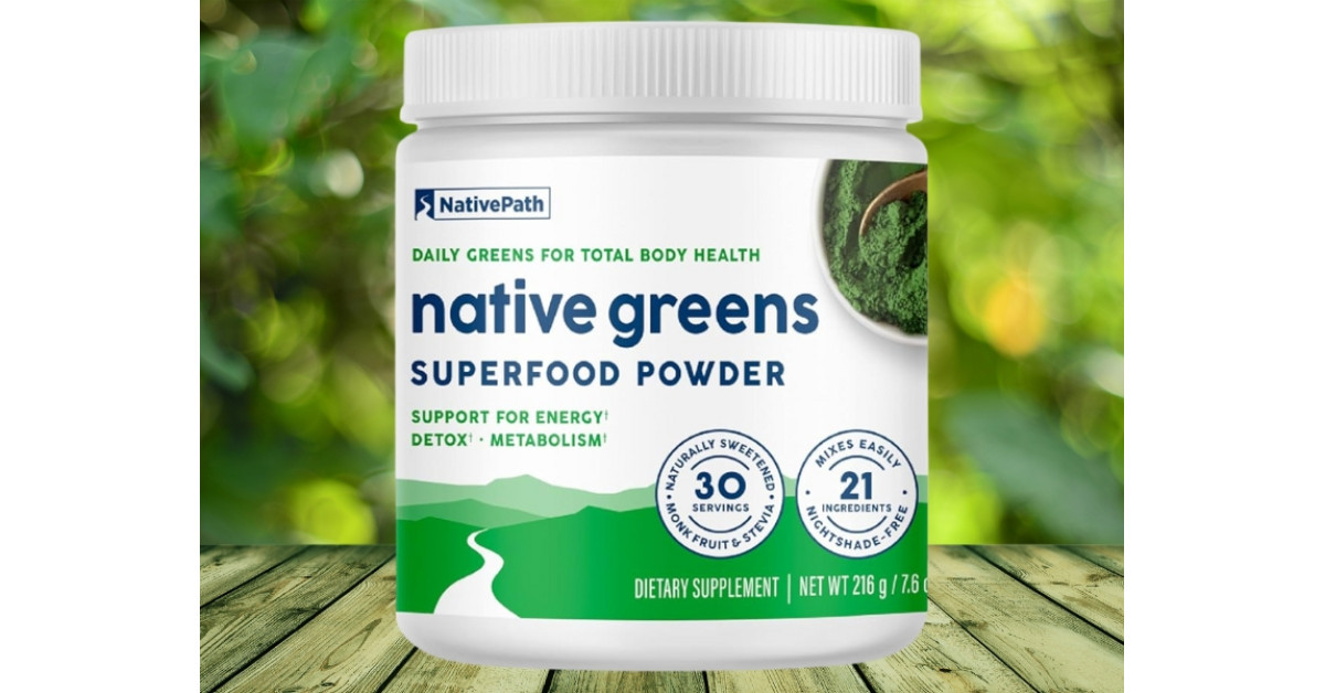 NativePath Introduces Native Greens Superfood Formula for Daily Wellness