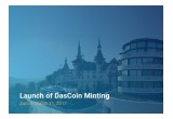 Launch of DasCoin Minting
