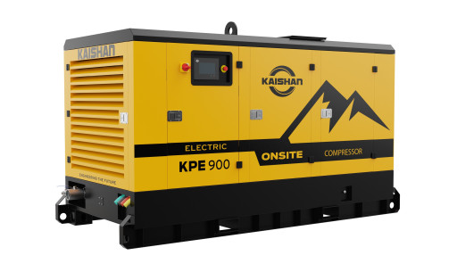 Kaishan USA's KPE Portable Electric Air Compressor Wins 2026 Most Valuable Product From Plant Engineering Magazine