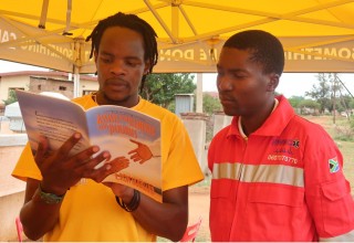 Volunteer Ministers shared Scientology spiritual technology with traditional healers, health professionals, community leaders and families, seeking tools to improve conditions in life
