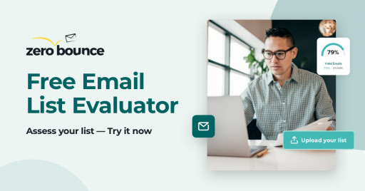 ZeroBounce Launches Free Email List Evaluator