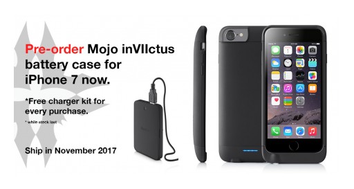 World's First iPhone 7 6400mAh Removable Battery Case