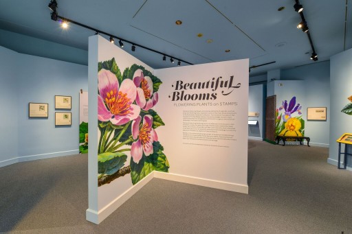 National Postal Museum Opens Art Exhibition Celebrating  Beautiful Blooms on Stamps